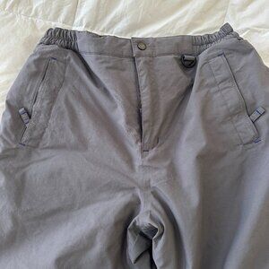 Land's End Boys Ski Snowboard Pants Gray Waterproof , Size 18